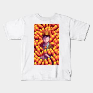 Candy Corn King Kids T-Shirt